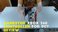 Gamestop XBox 360 Controller for PC? - Unboxing and Review