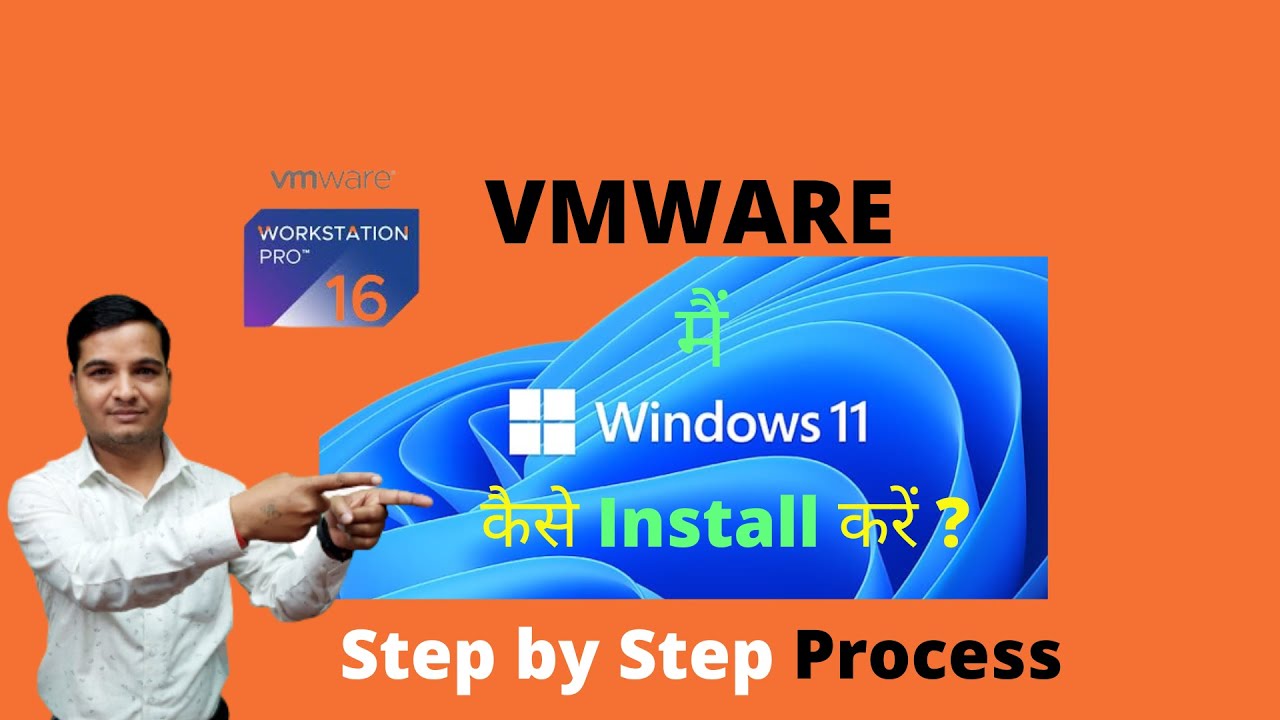 How to install Windows 11 using VMware Workstation Pro 16 Windows 11
