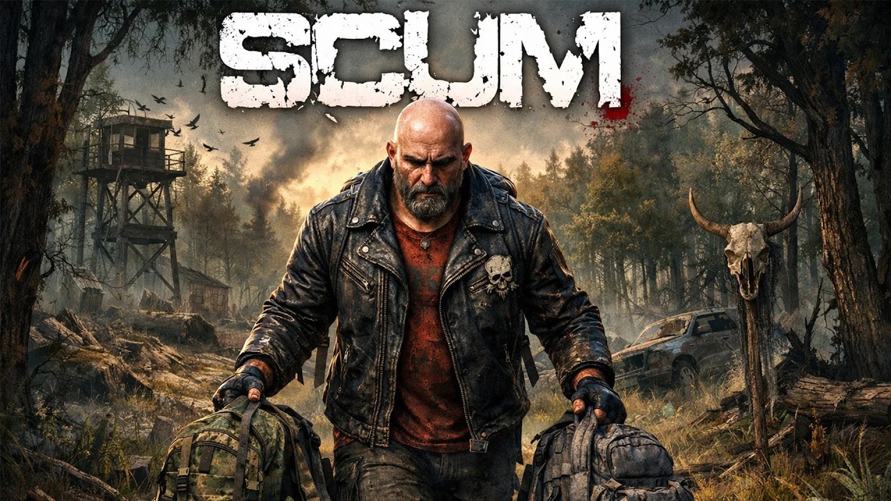 SCUM Выживание #21 Рюкзаки полные ОРУЖИЯ!!!