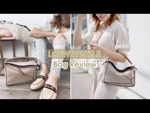 年中折扣好價入手 LOEWE Puzzle Bag分享，容量實測 | Celine C琳