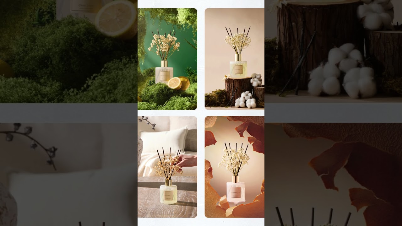 New Year, New Vibes | Clean Linen Reed Diffuser by COCORRINA