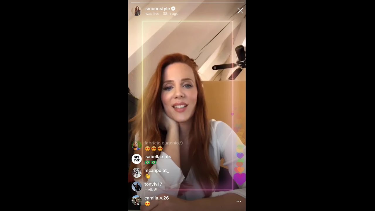 Simone Simons 22/11/18 instagram LIVE part 1 | smoonstyle