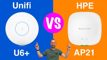 HPE Networking Instant On AP21 vs Ubiquity Unifi U6+ -  WHICH ONE SHOULD YOU BUY?