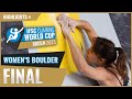 Women's Boulder final highlights || Brixen 2023 image