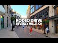 Exploring Rodeo Drive In Beverly Hills California USA Walking Tour Rodeodrive Beverlyhills La