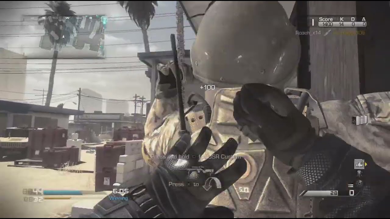 Call of Duty Ghosts in 2026.  Is to much fun!