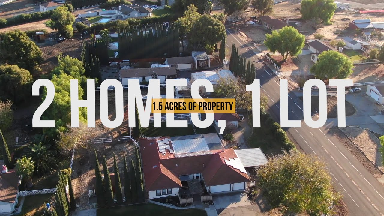 Santos Ranch in Tracy 2 homes 30 x 40 Shop 1.5 Acres YouTube