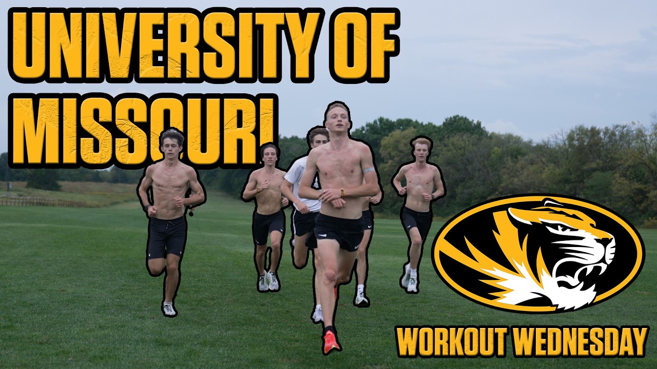 University of Missouri Cross Country Sharpens Up Before a Big Meet | Workout Wednesday