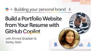 Build a Portfolio Website from Your Resume with GitHub Copilot