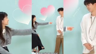 Nam Joo-hyuk tell 3 words to fall in love with and end up in front of Kim Tae-ri🤭💞 (EngSub)
