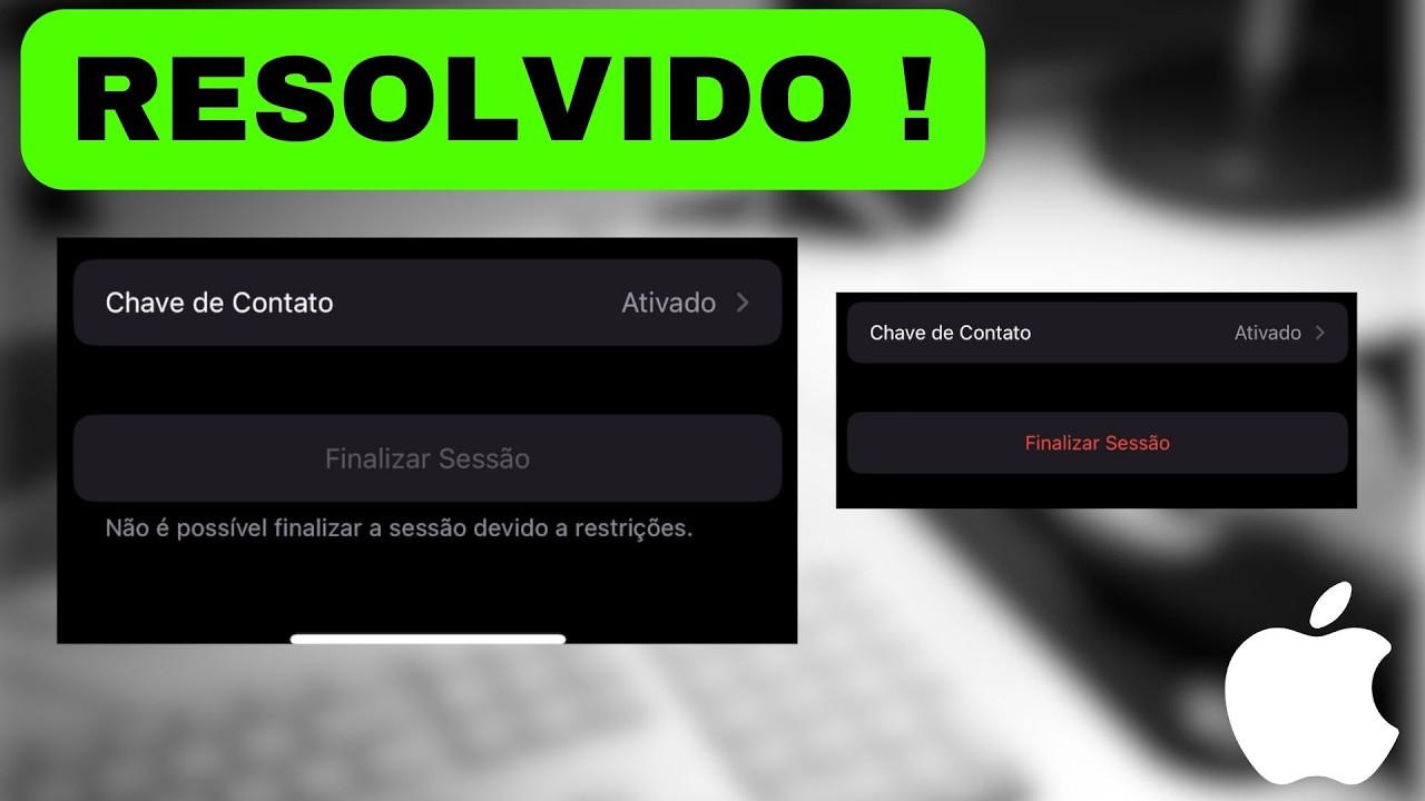Resolvido “não é possível finalizar a sessão devido a restrições” - YouTube