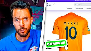 THEGREFG Compra Camiseta del R.MADRID de MESSI 😲😲