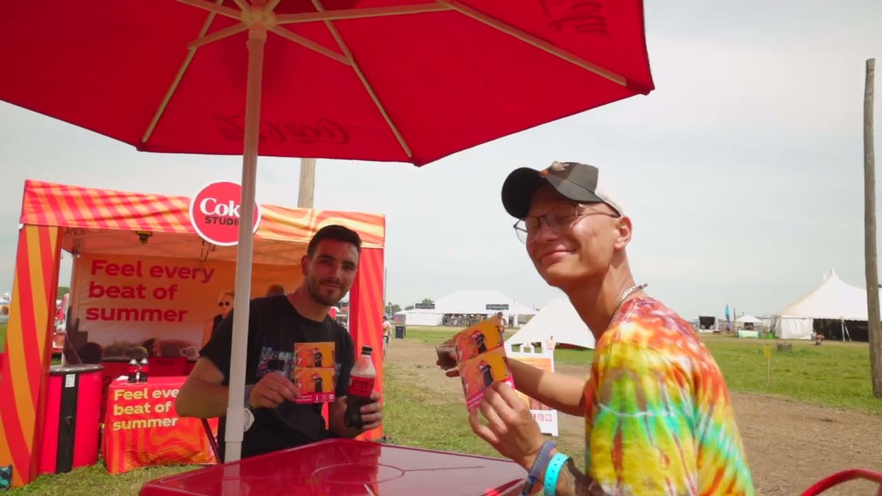 Coke Studio @ The Summer Camp Music Festival 2023 Recap | Brand Activation Collaboration
