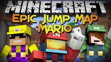 Minecraft: Epic Jump Map - Mario Edition (Part 2)