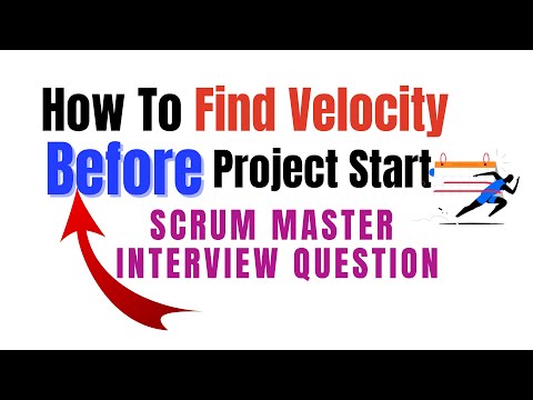 Video: Bagaimana Anda menemukan kecepatan dan kapasitas di Scrum?
