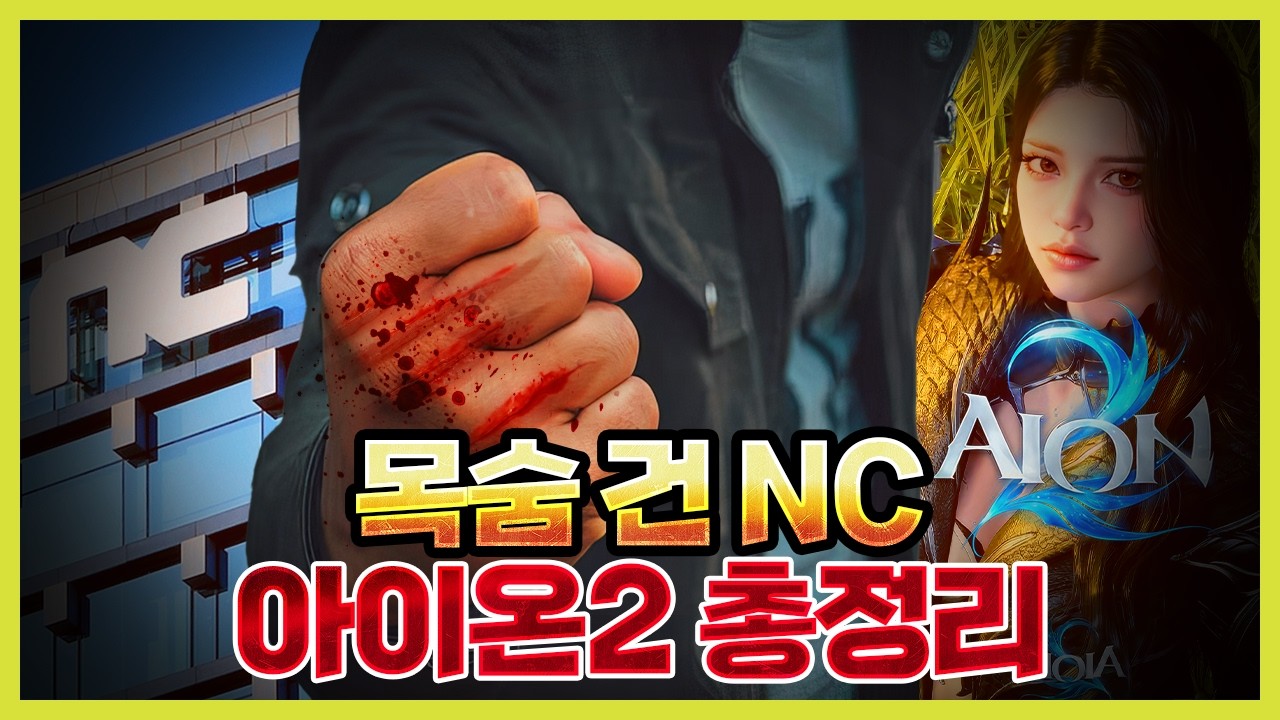 목숨 건 NC 아이온2 총정리