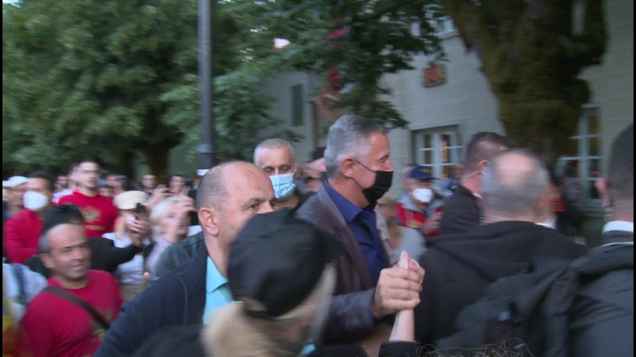 RTV Cetinje - Đukanović na Cetinju