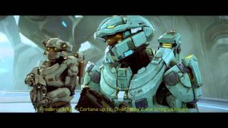 Halo 5: Guardians - Reunion: Blue Team Arrives What's Cortana Up To Chief - Frederic Cutscene