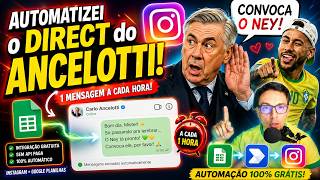 Automatizei o direct do Anceloti pra convocar