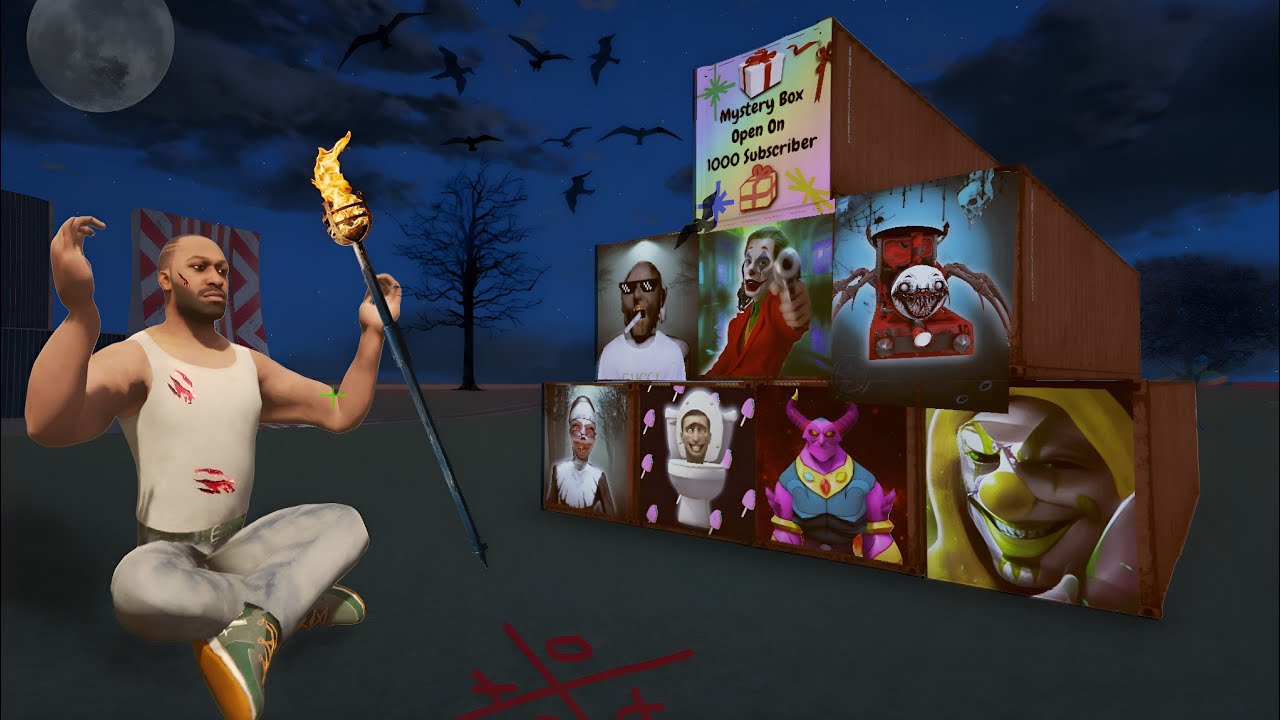 👻 Franklin Opening Mystery Bhootiya Container in Indian Bike Driving 3D