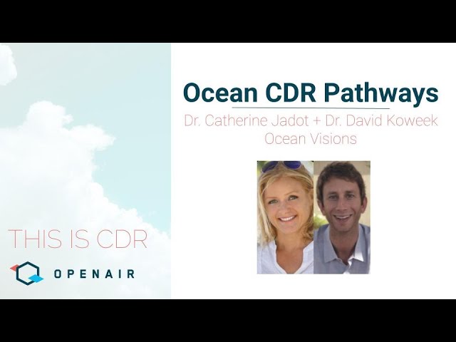 This Is CDR EP04: Ocean CDR Pathways with Catherine Jadot PhD and David Koweek PhD episode artwork