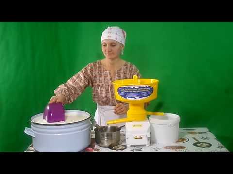 Горячая сепарация молока / Как сепарировать молоко / Сепаратор Фермер