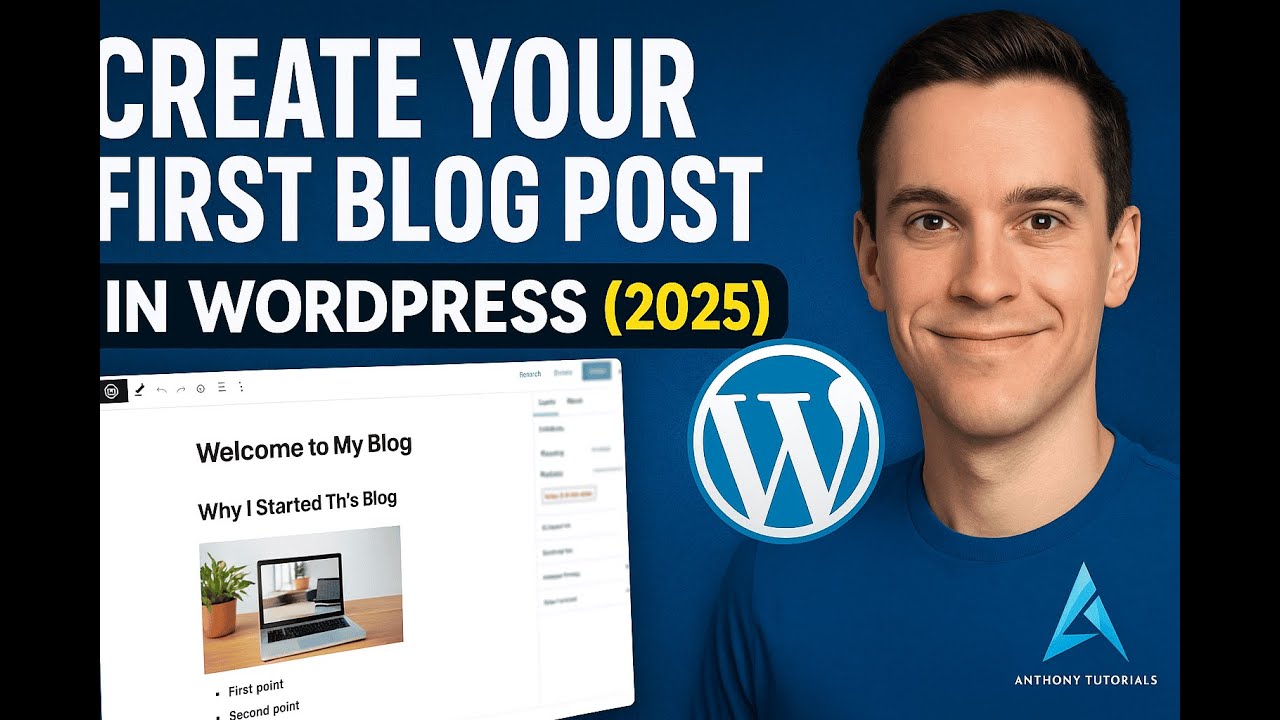 EP 05: How to Create a Blog Post in WordPress | Full Guide (2025) - YouTube