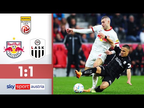 Ausgleich in allerletzter Minute! | RB Salzburg - LASK | Highlights - ADMIRAL Bundesliga