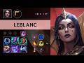 LeBlanc Top vs Kayle - EUW Master Patch 26.09