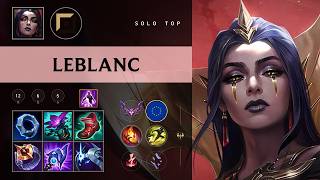 LeBlanc Top vs Kayle - EUW Master Patch 26.09