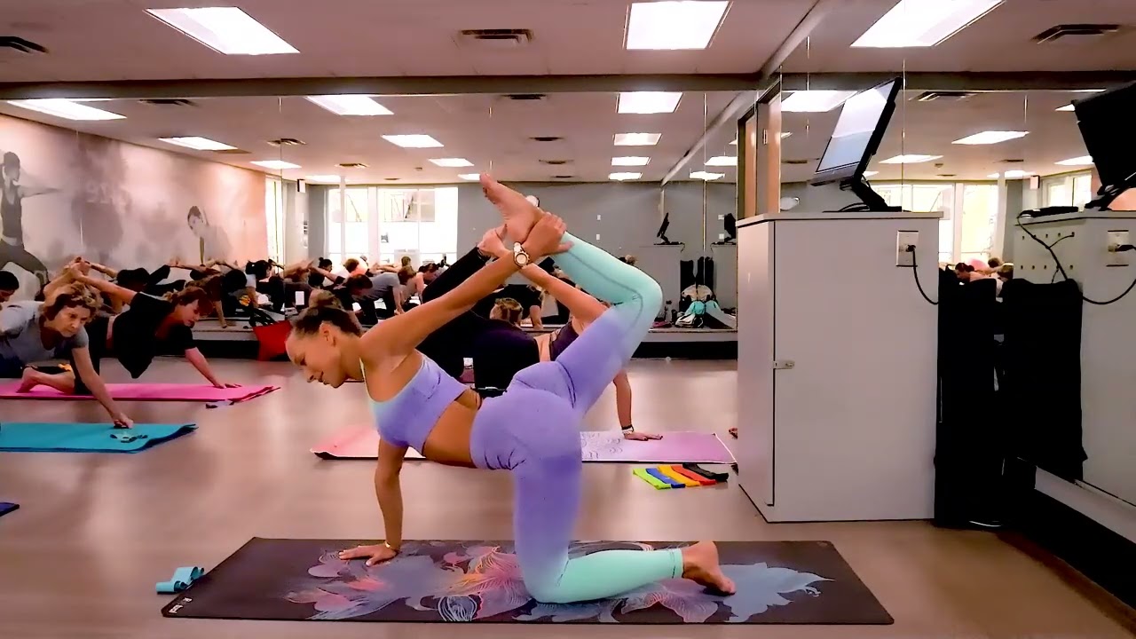 PILATES WITH RESISTANCE BAND 1 LA/ DailyYogaBliss Flow #