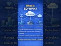 WHAT IS SD-WAN ???