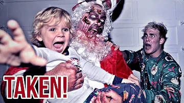 The Zombie Santa TOOK Mini Jake Paul.. (scary)