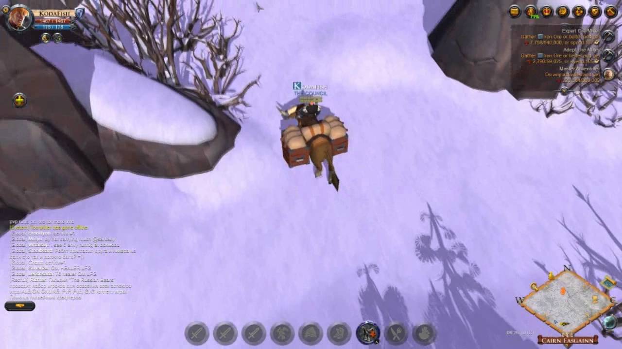 Albion Online FINAL BETA Tier 5 Red Zone Farming YouTube