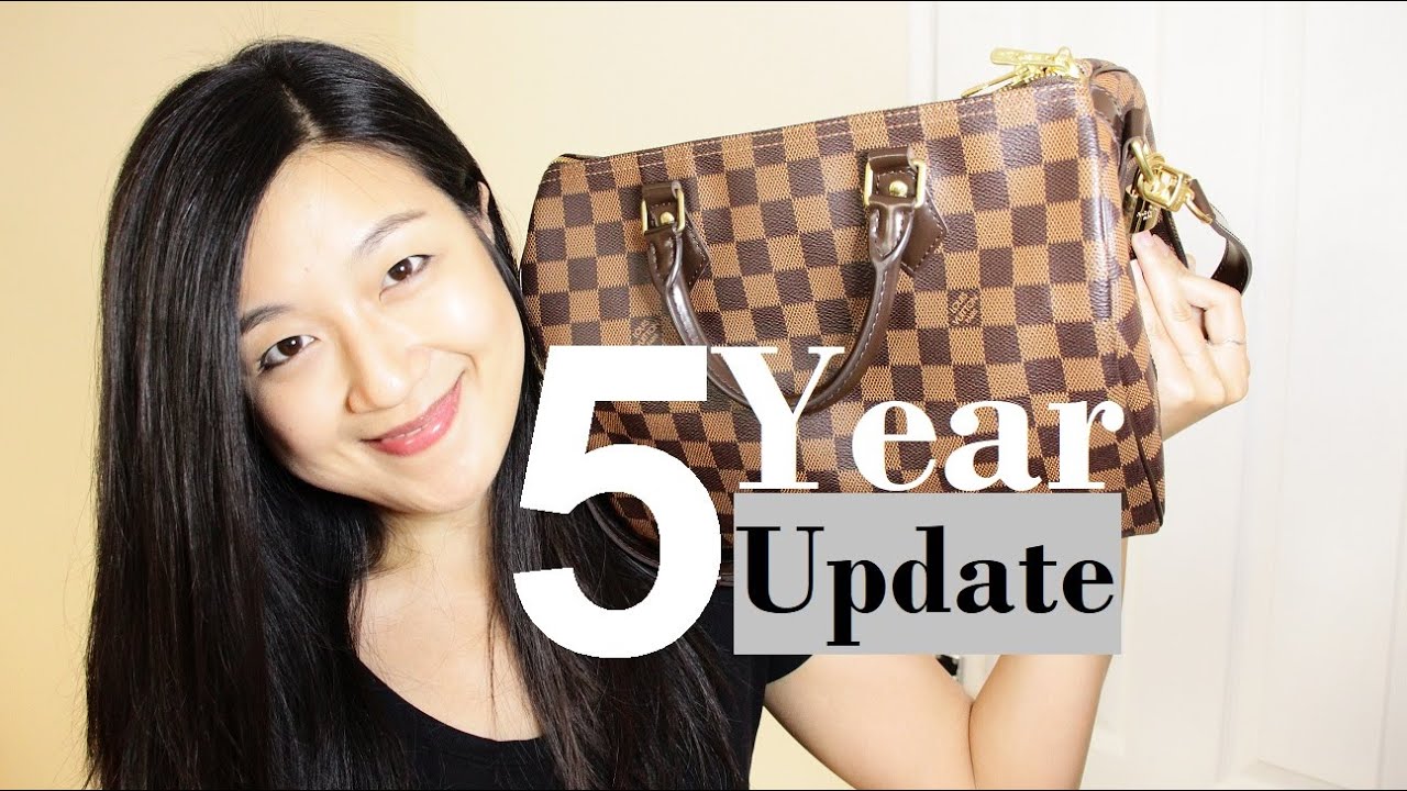 Problems and Wear and Tear with Louis Vuitton Speedy 30 Bandouliere Damier  Ebene 