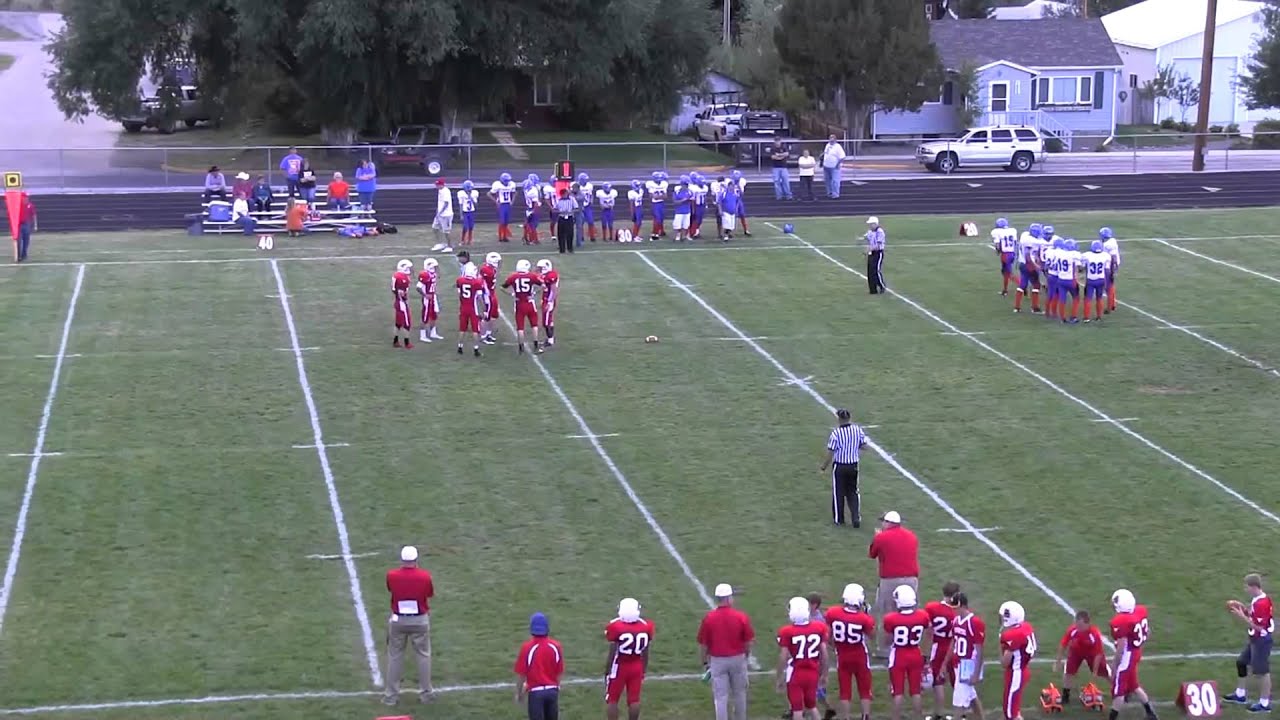 Meeteetse High School Football vs. Hannah Elk Mountian YouTube