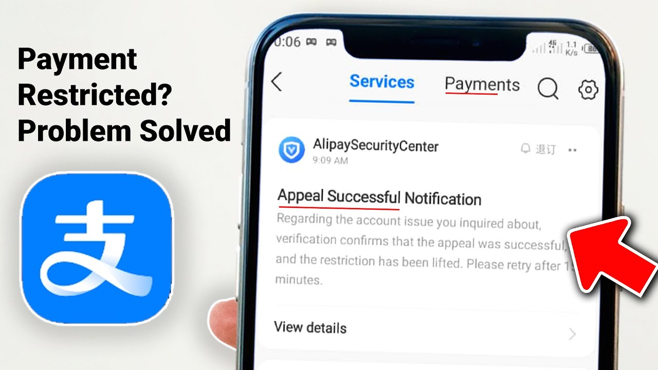 Alipay Account Verified But Payment Restricted in ALIPAY – Problem Solved!
