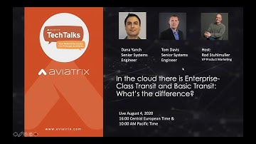 TechTalk | In the cloud there is Enterprise-Class Transit and Basic Transit: What’s the difference?