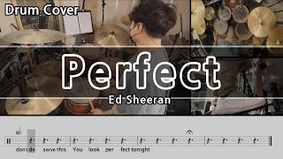 Download lagu Perfect - Ed Sheeran Drum Cover & Drum score (드럼커버 & 드럼악보)