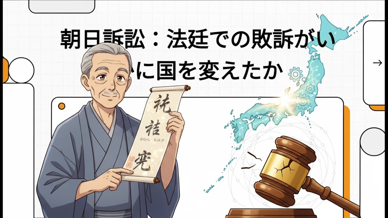 憲法127. 生存権の性格-朝日訴訟 - YouTube