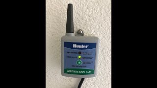 Installing a Wireless Rain/Freeze Sensor by Hunter
