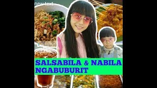 SALSABILA DAN ADEK NABILA NGABUBURIT DI ITC