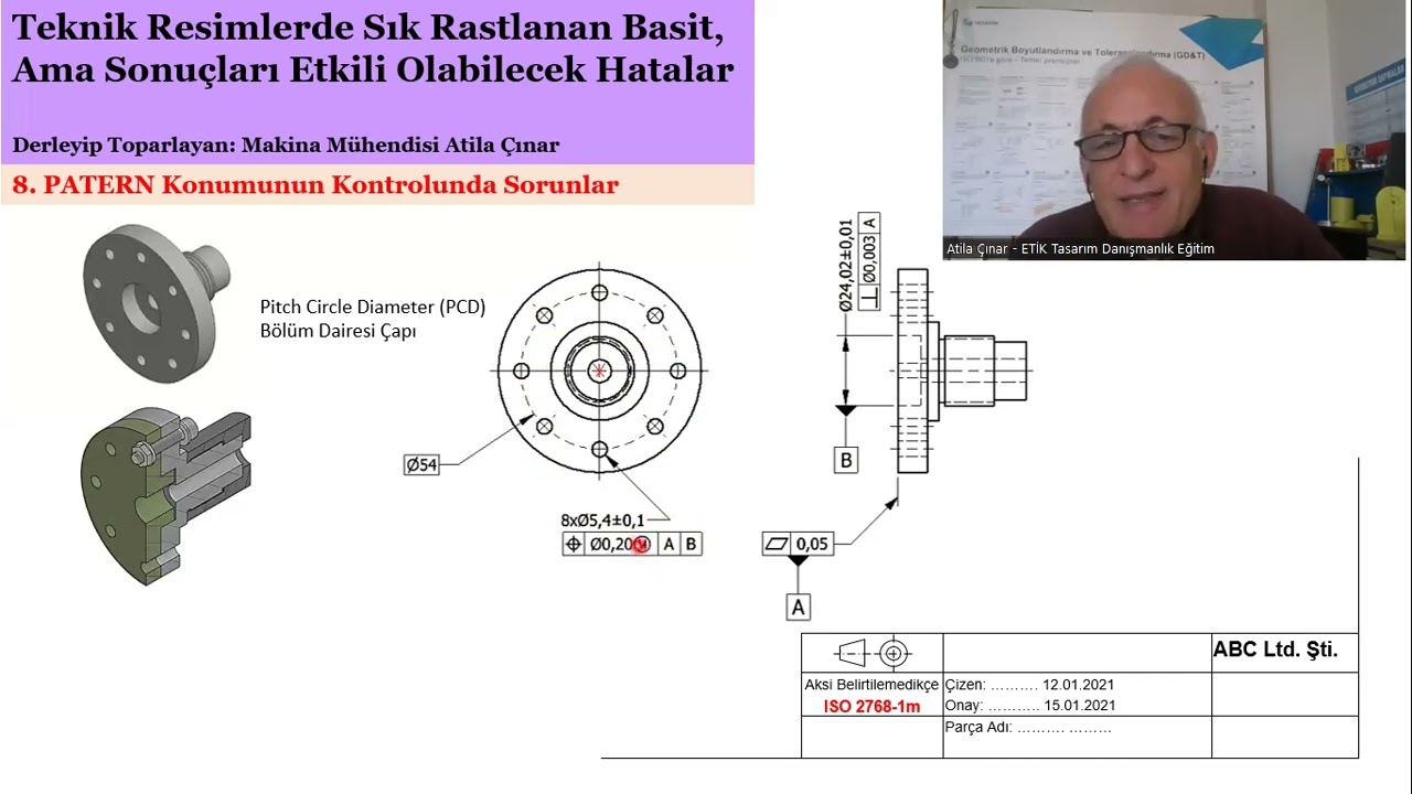 Teknik Resimlerde Sık Rastlanan Basit Hatalar 8: Patern Kontrolunda Nelere Dikkat Edilmeli?