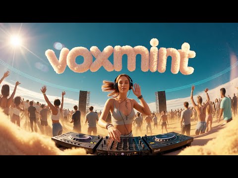 VoxMint NEON HEARTBEAT Official Techno EDM Music Video 2025 AI Cinematic