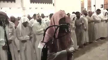 بكى وأبكى من خلفه الشيخ محمد اللحيدان رمضان 1440 سورة ال عمران