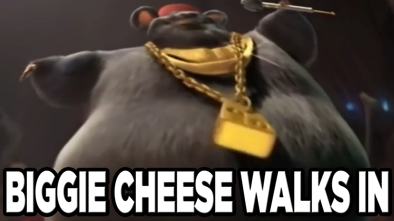 What is Biggie Cheese? The history and origin of the Barnyard rapping mouse  meme explained 