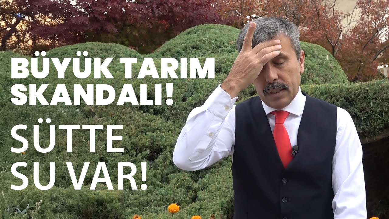 Sütte %50 Su İddiası! Mehmet Öztürk Tarım Birliklerindeki Krizi Açıklıyor