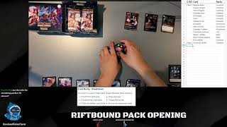 (Twitch VOD) Riftbound Release Date Haul Opening