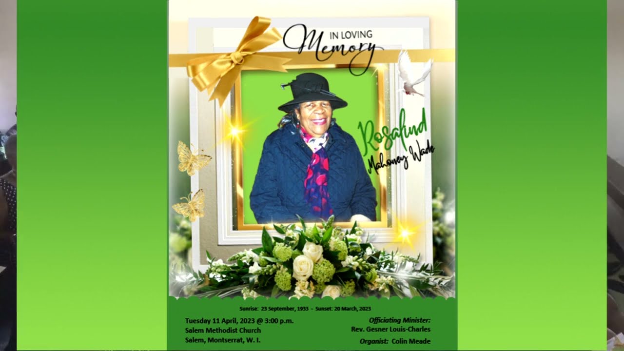In Loving Memory Rosalind Mahoney Wade - Full Version