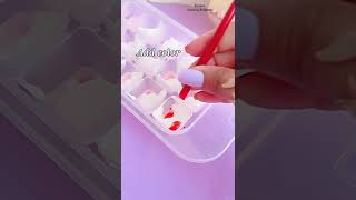 How to Turn "DOMS Sketch Pen" into Acrylic color || How To Make Acrylic Color At Home #Shorts